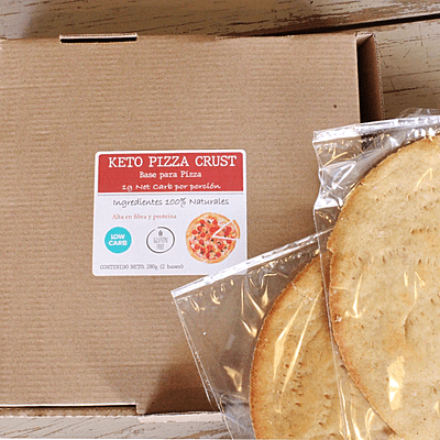 Bases para Pizza Keto (Sólo envíos express REQUIEREN REFRIGERACIÓN)