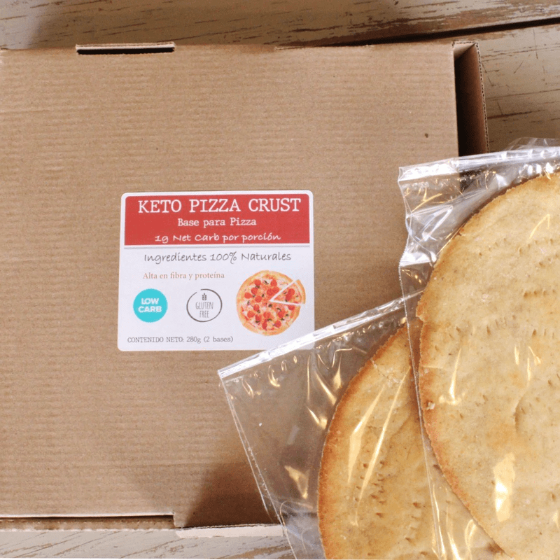 Bases para Pizza Keto (Sólo envíos express REQUIEREN REFRIGERACIÓN)