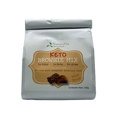 Keto Brownie Mix con Monk Fruit - Harina para preparar brownies