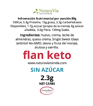 CDJ Etiquetas Flan 50 piezas