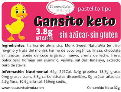 CDJ Etiquetas Gansitos 50 piezas