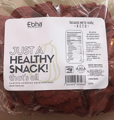 Chips de Chayote Ebha - 100 g