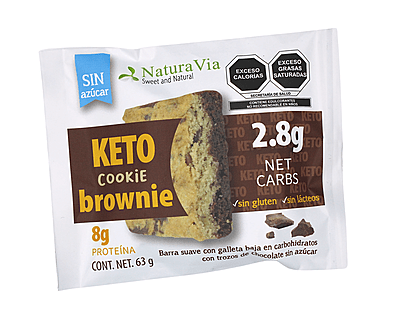 Cookie Brownie Keto Nueva Presentación