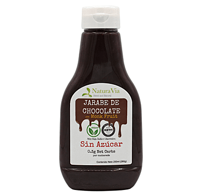 Jarabe de Chocolate Keto - Sin azúcar