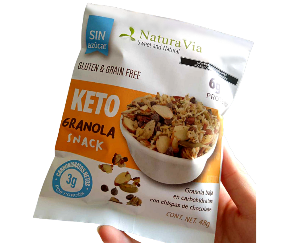¡Nuevo! Keto Granola Snack