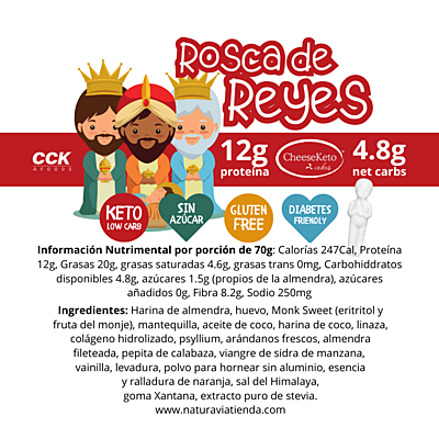 Rosca de Reyes Keto