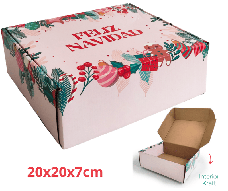 Caja Navideña 20x20x7cm