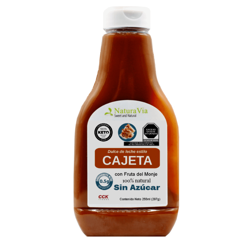 ¡NUEVA! Dulce de Leche Keto estilo Cajeta -Sin azúcar