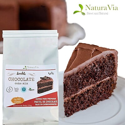 Keto Chocolate Cake Mix - Harina para preparar pastel de chocolate