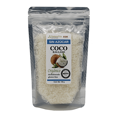 Coco Rallado Sin Azúcar Orgánico Keto