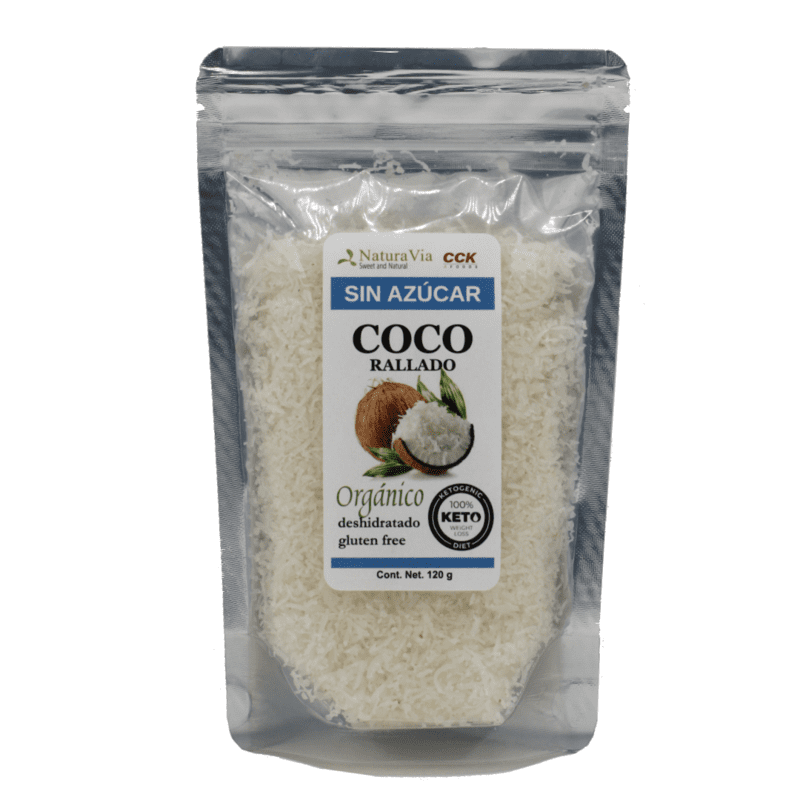 Coco Rallado Sin Azúcar Orgánico Keto