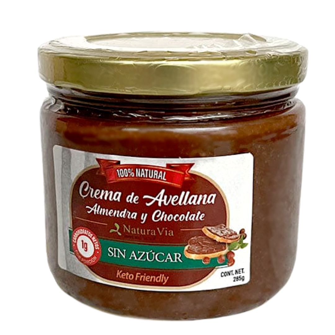 Crema de Avellana con Chocolate tipo "Nutella" KETO 285g