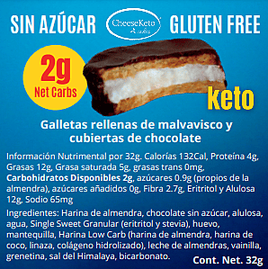 Etiquetas Mamut Keto 50 piezas