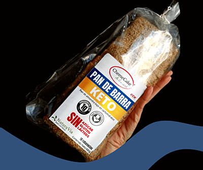 Pan de Barra Keto (sólo disponible para ciertos CP requiere refrigeracón y envio express)