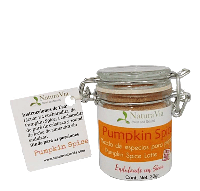 Pumpkin Spice Keto (con endulzante)- 30g